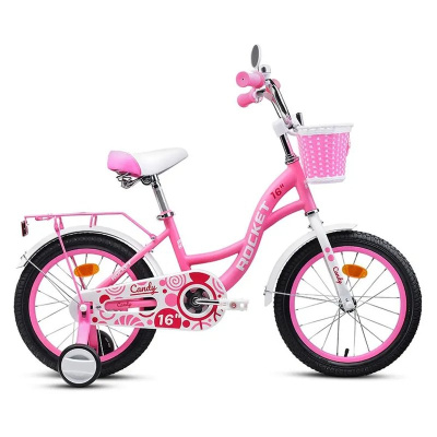 Велосипед двухколёсный 16 Rocket Candy 16.CANDY.PK.26 розовый